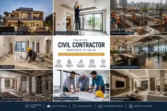 Trusted Civil Contractor Services in Delhi for Residential & Commercial Projects