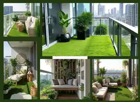 Balcony Garden Design Services In Budh-vihar
