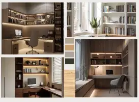 Study Room Interior Design Services In Budh-vihar