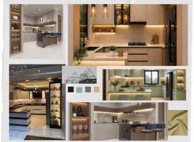 U-Shaped Kitchen Design Services In Budh-vihar